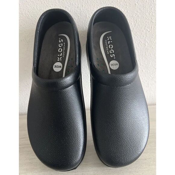 KLOGS BOCA FOOTWEAR WOMENS Sz 9W BLACK NIB - Picture 3 of 7